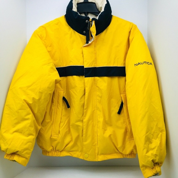 Heavy Feather Down Jacket Yellow 
